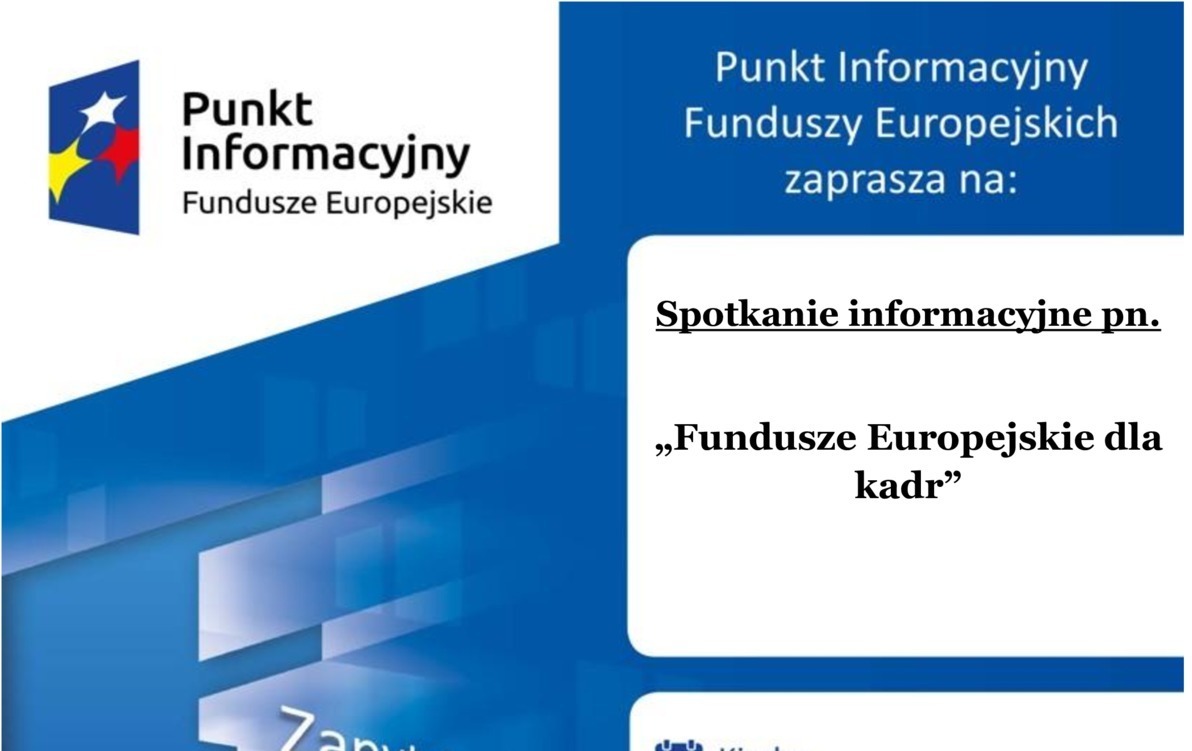 Zdjęcie do Fundusze Europejskie dla kadr &ndash; LPI zaprasza na webinarium 
