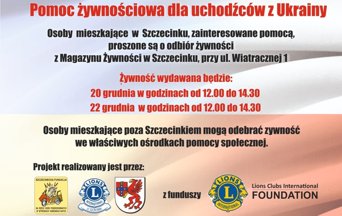 Zdjęcie do Akcja pomocowa na rzecz uchodźc&oacute;w