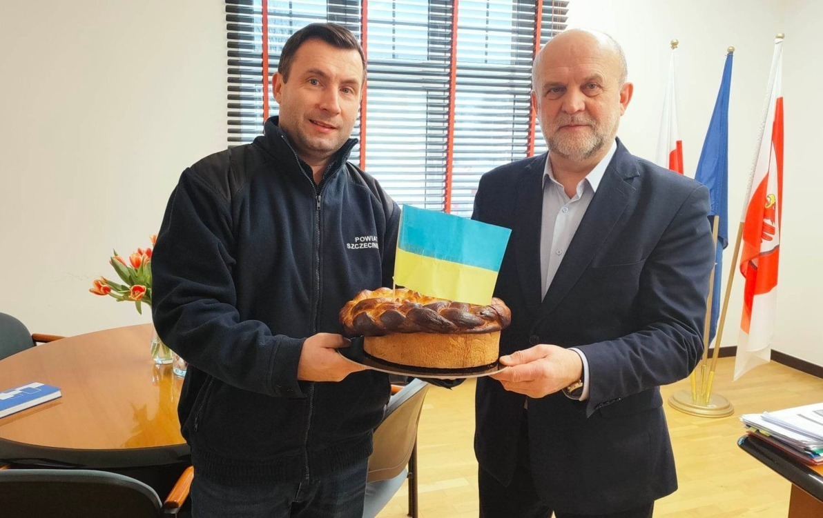 Zdjęcie do Obywatele Ukrainy podziękowali staroście 