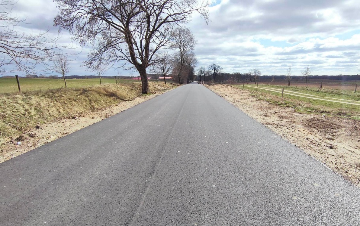 Zdjęcie do Prace przy przebudowie odcinka drogi Juchowo &ndash; Radacz zbliżają się do finału 