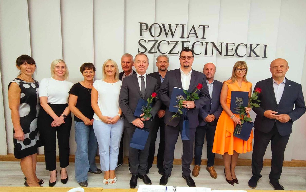 Zdjęcie do  Obradował Zarząd Powiatu Szczecineckiego 