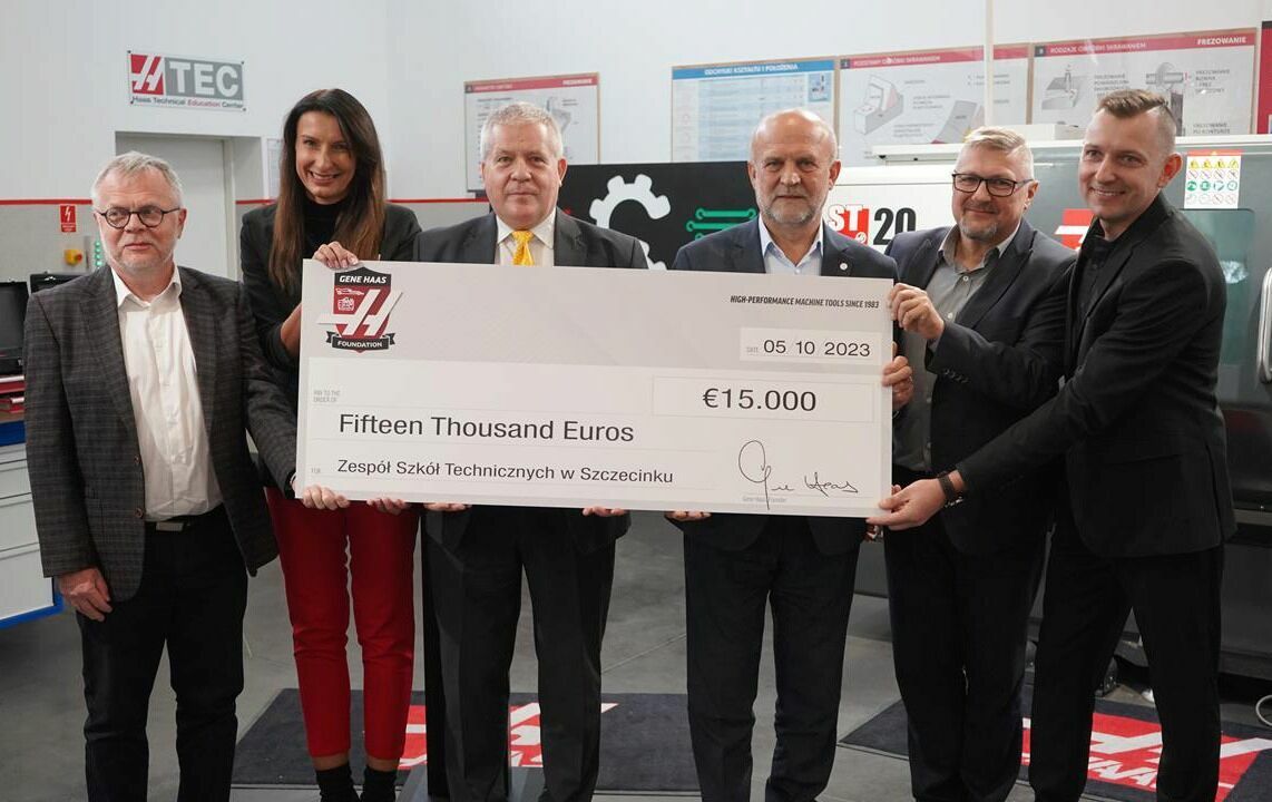 Zdjęcie do  Projekt Fundacji Gene Haas&rsquo;a w ZST Szczecinku 