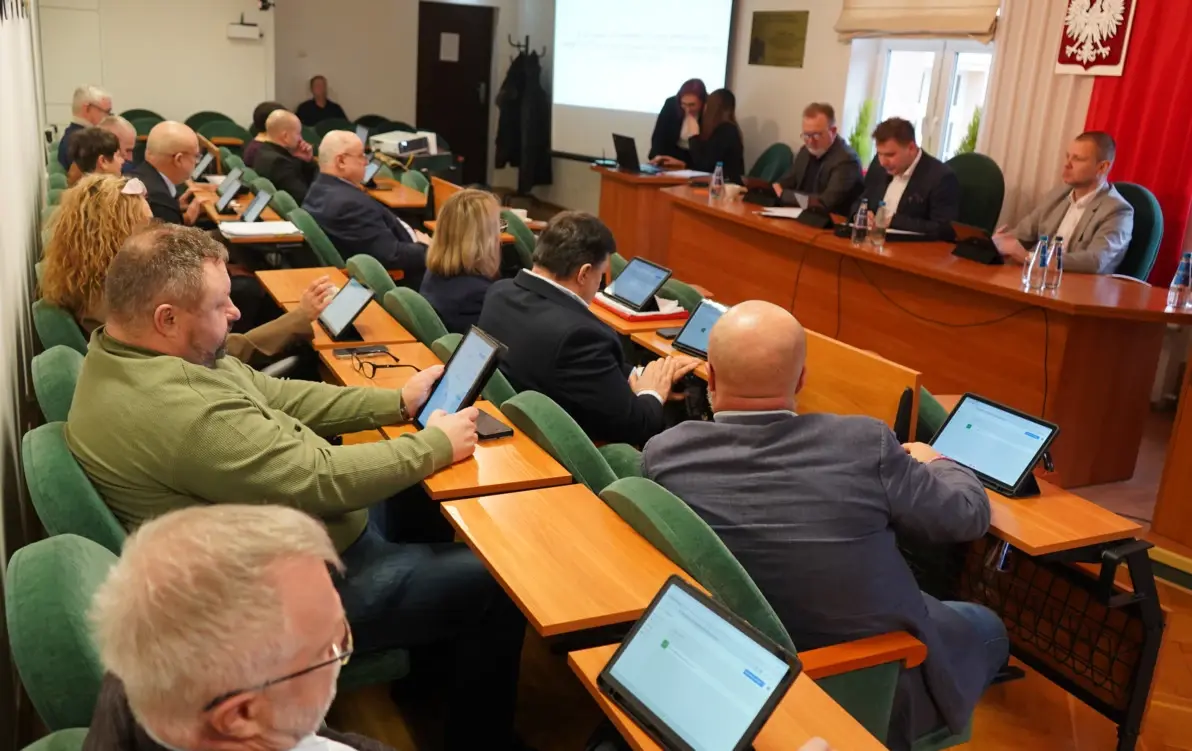 Zdjęcie do 29 stycznia odbyła się 12. (nadzwyczajna) sesja Rady Powiatu