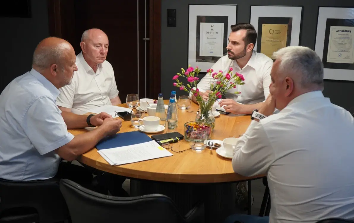 Wizyta wicewojewody Bartosza Brożyńśkiego - wspólne działania dla dobra regionu