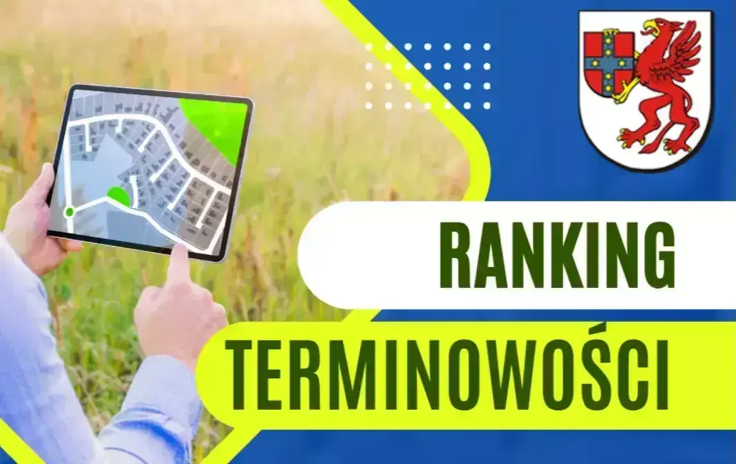 Zdjęcie do  Powiat Szczecinecki wciąż w czoł&oacute;wce &ndash; awans z 15. na 11. miejsce w og&oacute;lnopolskim rankingu terminowości weryfikacji operat&oacute;w geodezyjnych