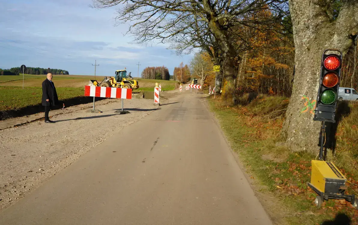 Zdjęcie do Wizytacja drogowych inwestycji