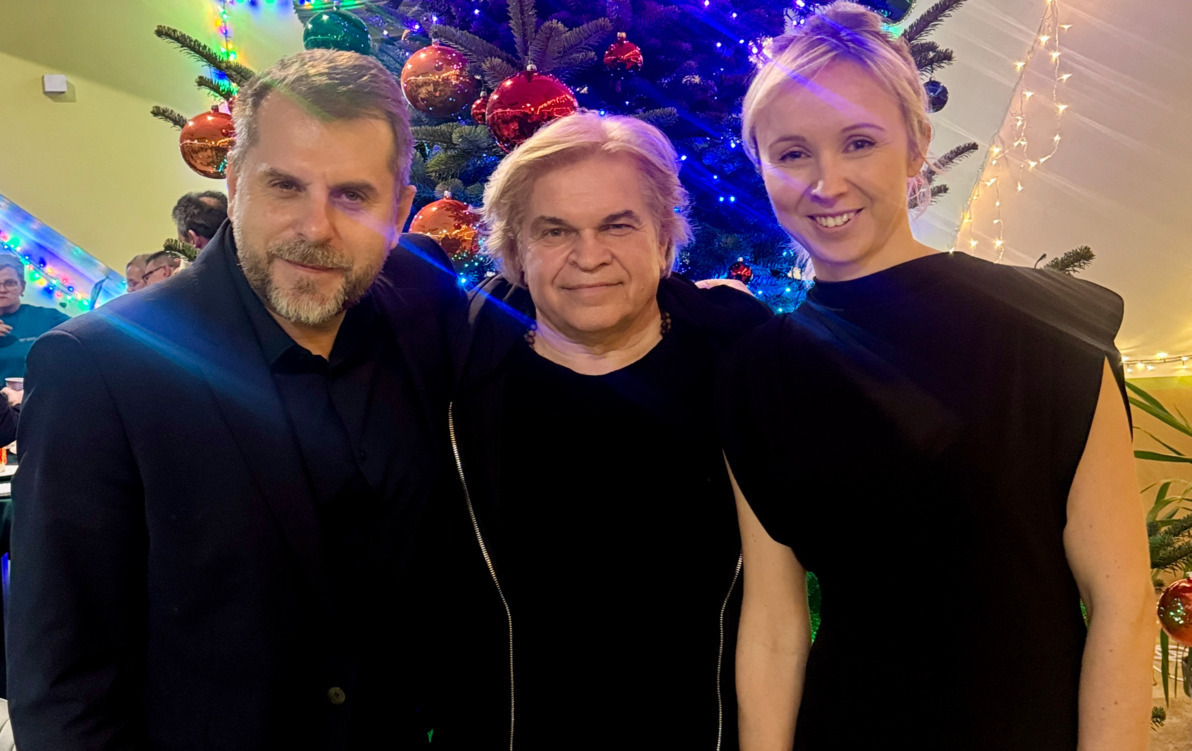 Zdjęcie do Jarosław Boberek odwiedził pacjent&oacute;w Centrum Rehabilitacji SM w Bornem Sulinowie