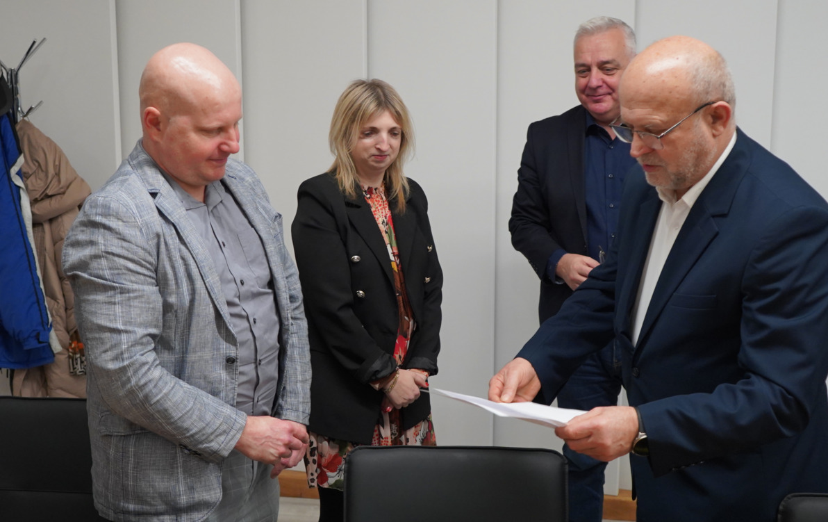 Zdjęcie do Obradował Zarząd Powiatu Szczecineckiego 