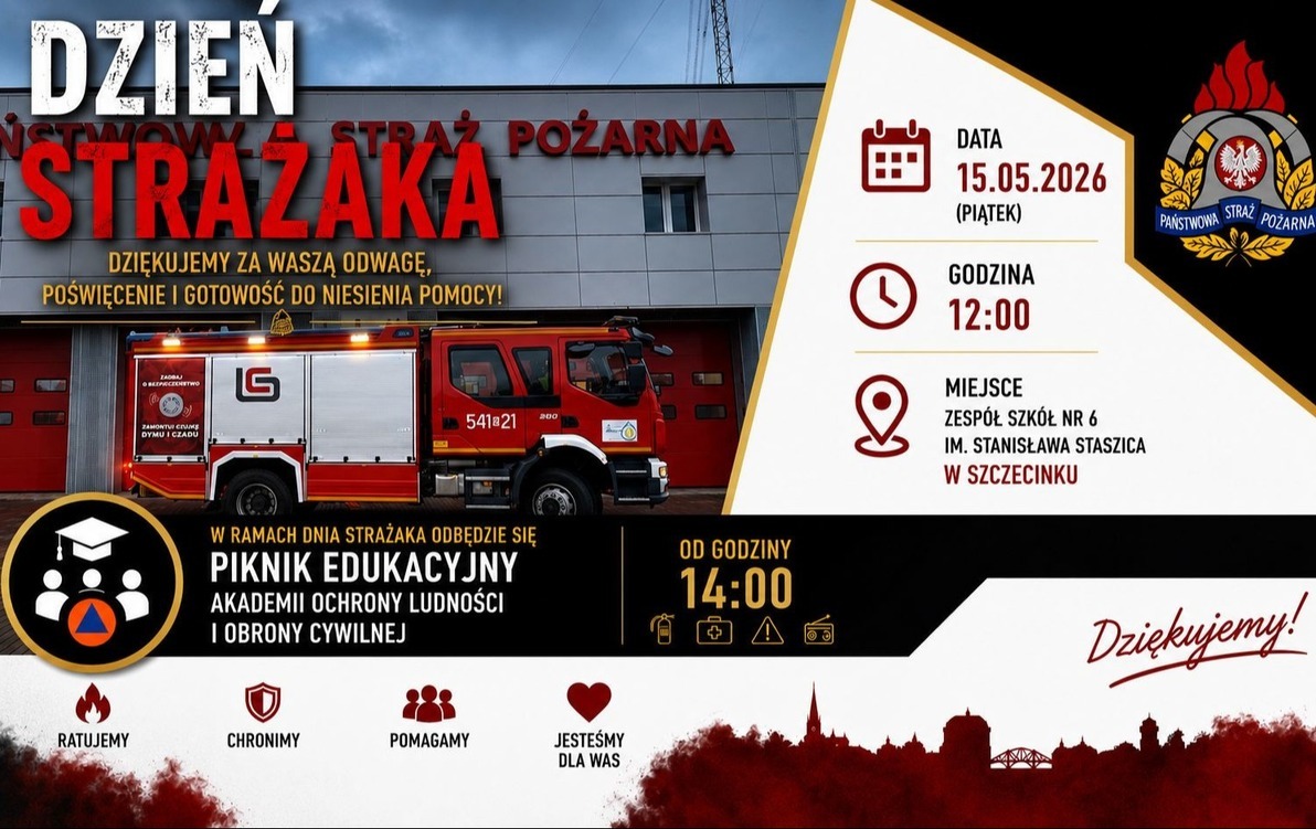 Zdjęcie do Powiatowe Obchody Dnia Strażaka w Szczecinku