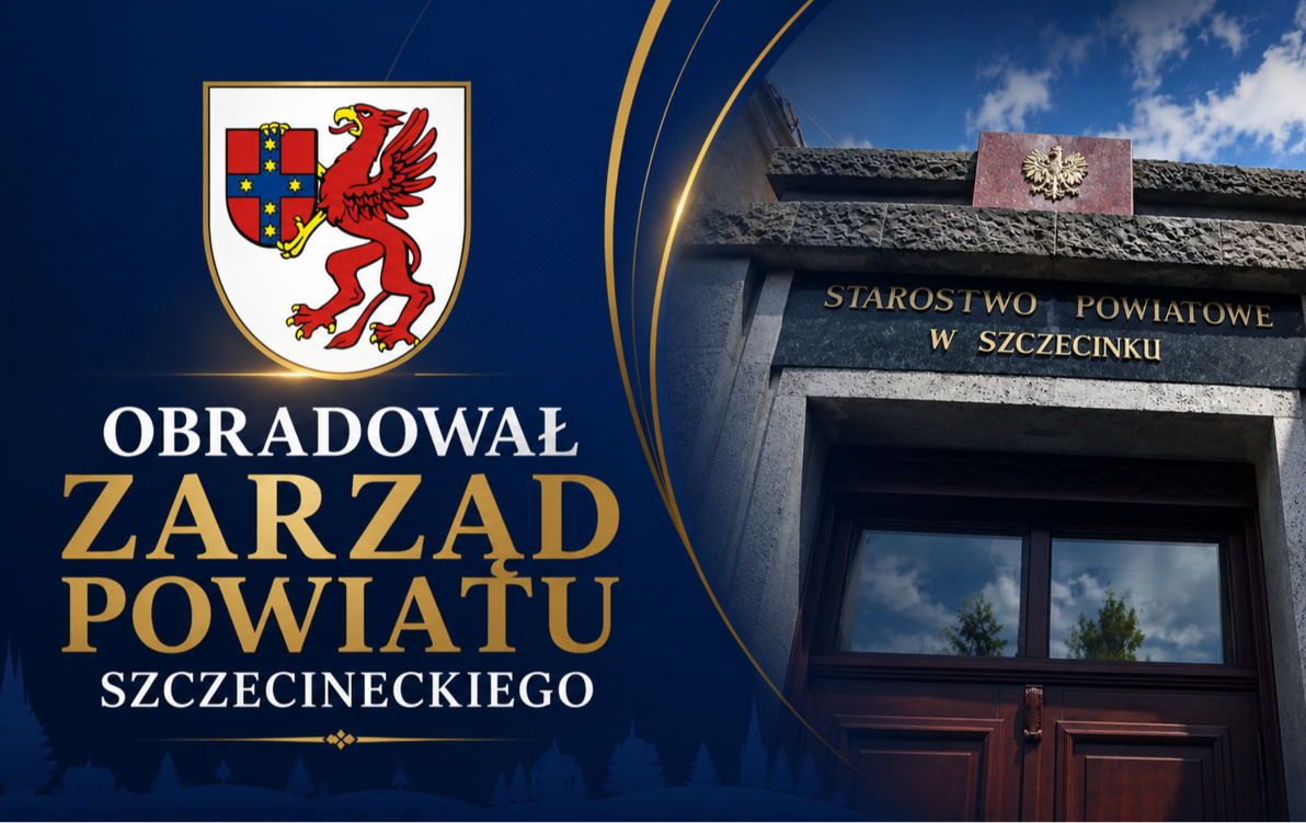 Zdjęcie do Obradował Zarząd Powiatu Szczecineckiego