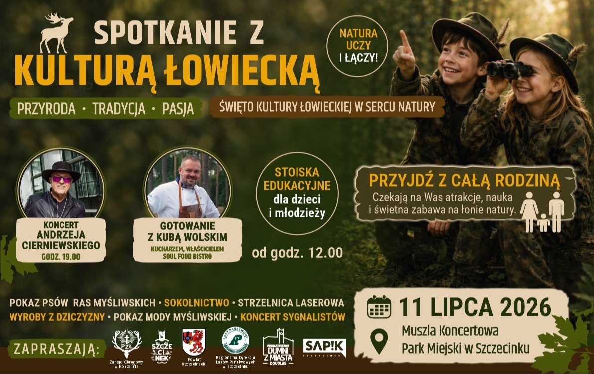 Zdjęcie do Spotkanie z Kulturą Łowiecką już 11 lipca w Szczecinku