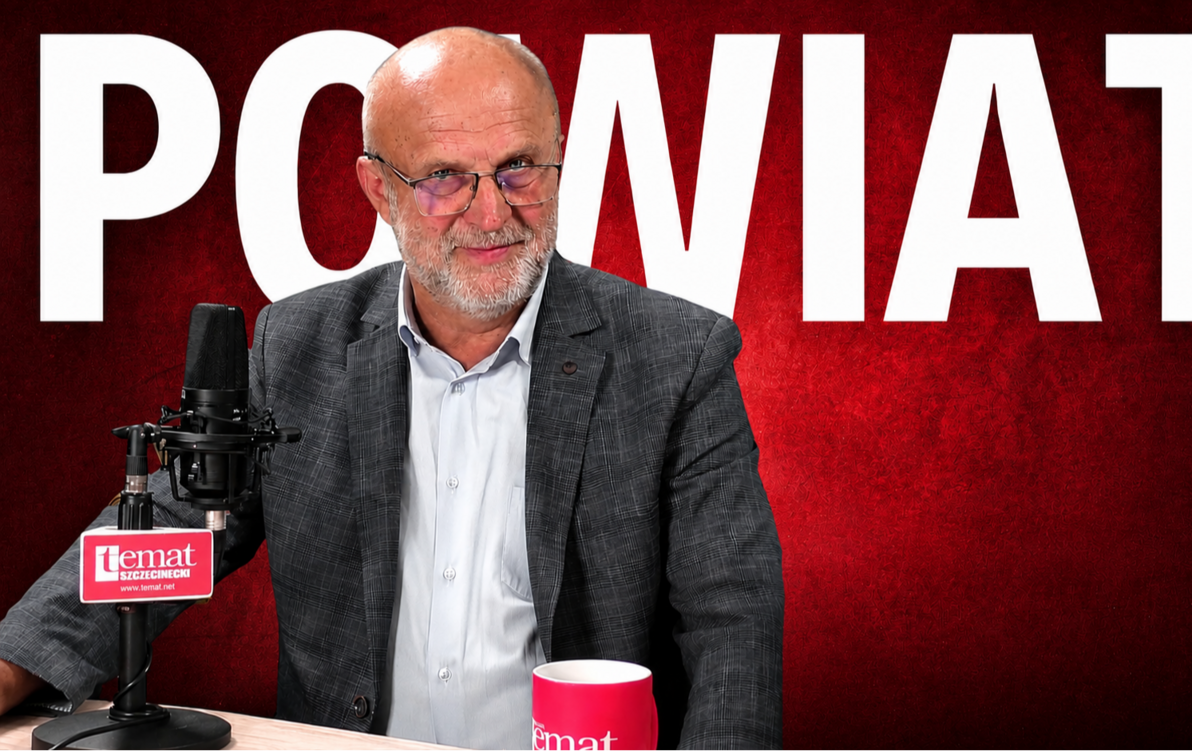Zdjęcie do Starosta Krzysztof Lis ponownie gościł w podcaście &bdquo;Tematu Szczecineckiego&rdquo;
