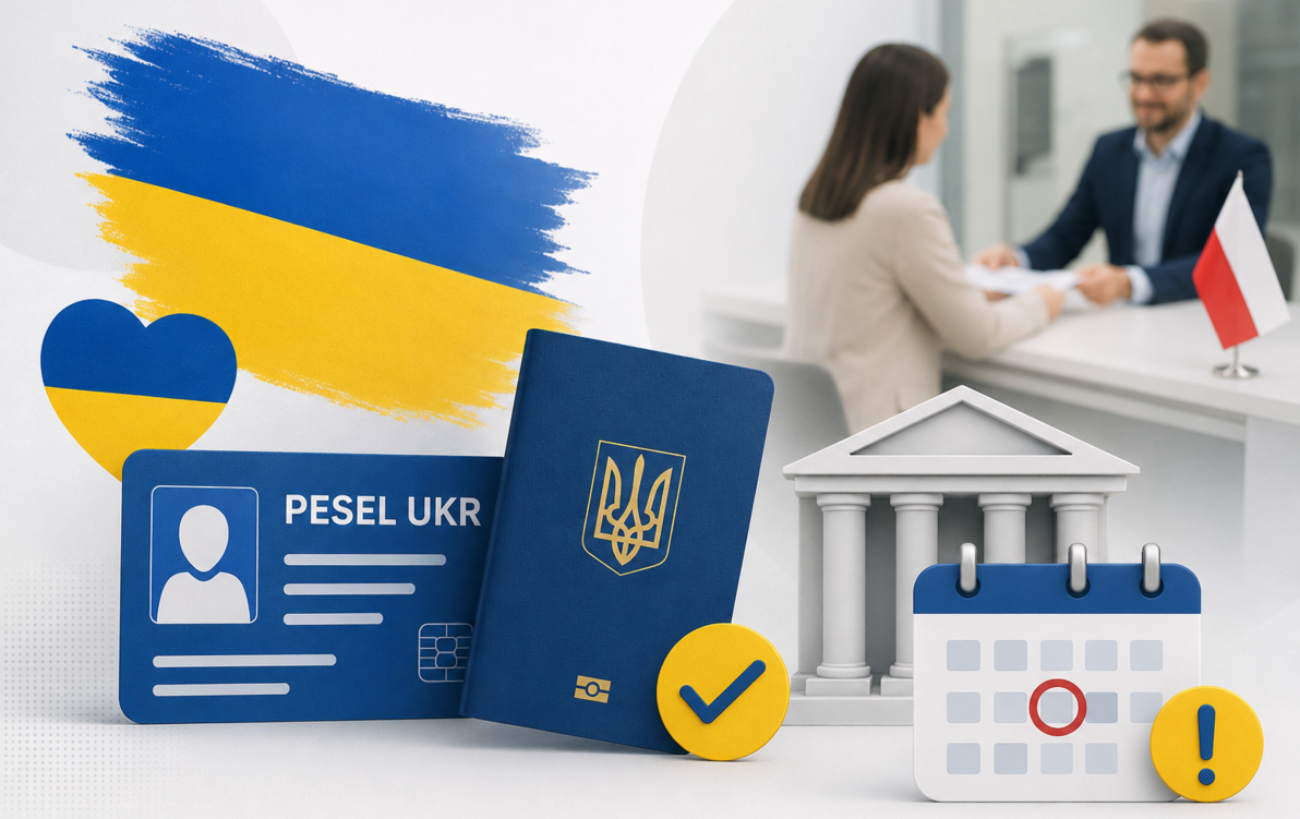 Zdjęcie do Ważna informacja dla os&oacute;b posiadających PESEL ze statusem UKR