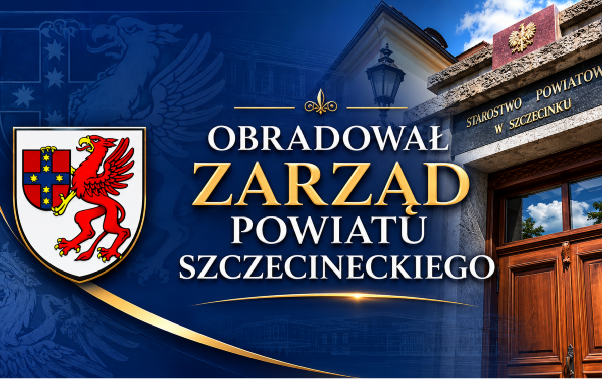 Zdjęcie do Obradował Zarząd Powiatu Szczecineckiego