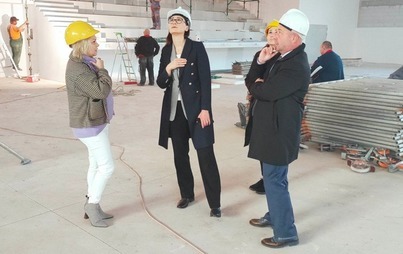 Zdjęcie do Minister Małgorzata Golińska odwiedziła powiatowe inwestycje