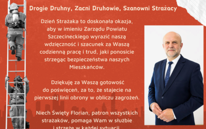 Zdjęcie do Życzenia z okazji Dnia Strażaka 