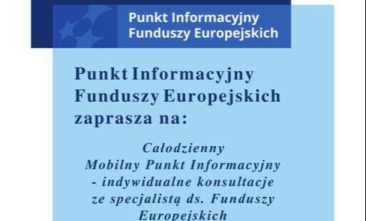 Zdjęcie do Zapraszamy do Mobilnego Punktu Informacyjnego 