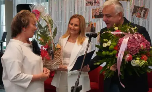 Zdjęcie do  Pożegnanie dyrektor DPS Krystyny Berdyńskiej
