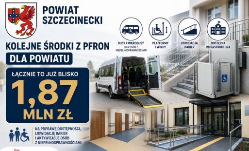 Zdjęcie do Kolejne środki z PFRON dla Powiatu - łącznie 1,87 mln zł