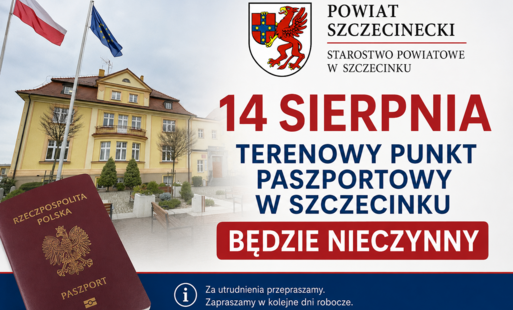 Zdjęcie do Terenowy Punkt Paszportowy będzie nieczynny 14 sierpnia